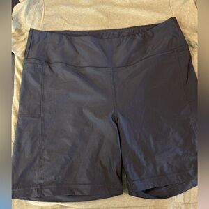 Black 2X Lands End swim shorts (with pockets)